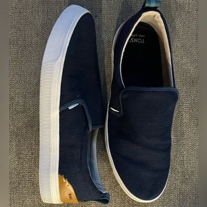 Toms Navy Men’s Baja Slip US Size 12 TRVL Lite